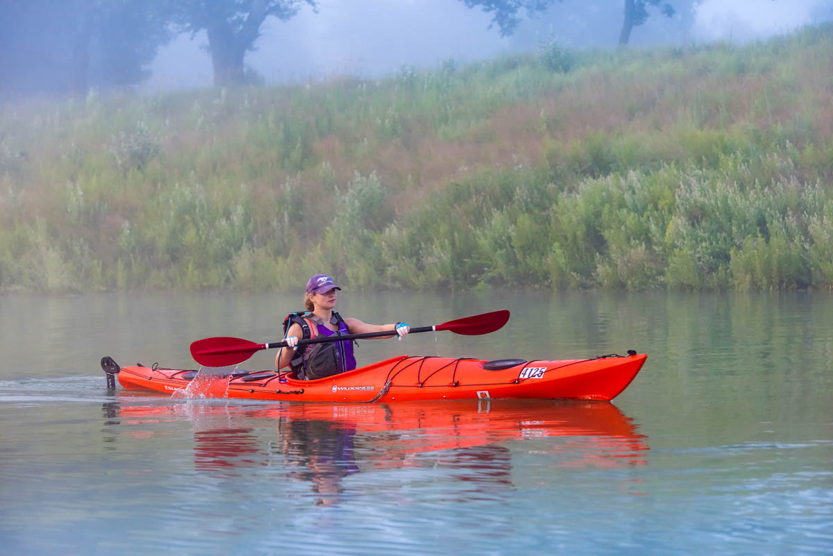 Kayaking On the Missouri River